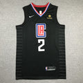 Men's LA Clippers Kawhi Leonard Black 2022/23 Statement Edition Swingman Jersey