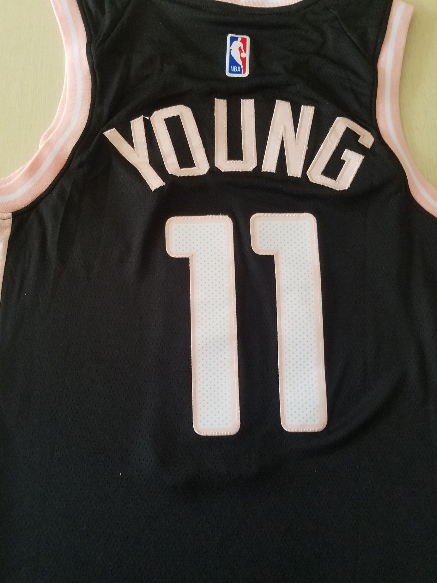Men's Atlanta Hawks Trae Young NBA Black Swingman Jersey
