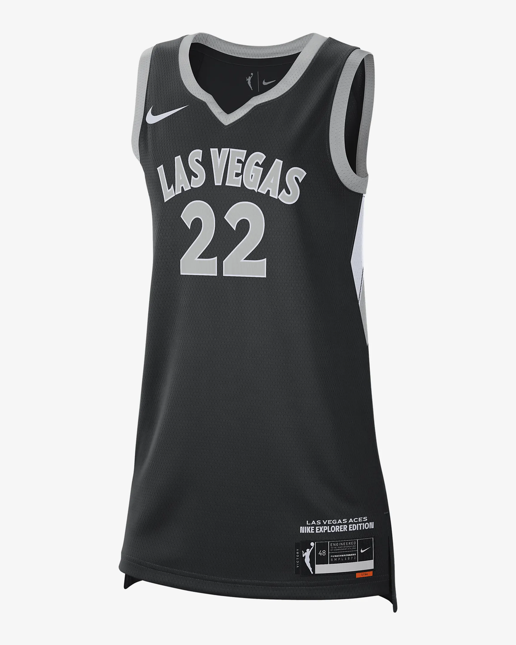 Men's Las Vegas Aces A¡¯Ja Wilson Black Player Jersey