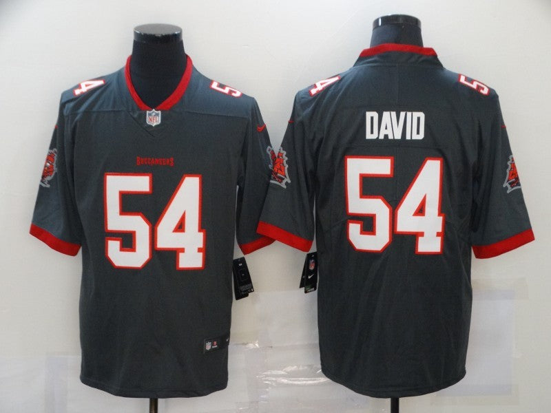 Men's Tampa Bay Buccaneers Lavonte David Gray Game Jersey