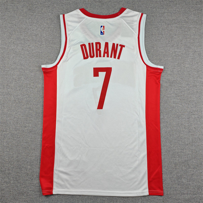 Men's Houston Rockets Kevin Durant White 2020/21 Swingman Jersey - Association Edition