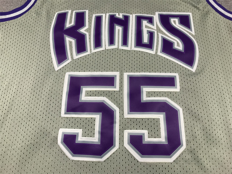 Men's Sacramento Kings Jason Williams Gray 2000/01 Hardwood Classics Swingman Jersey