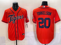 Men's Detroit Tigers Spencer Torkelson Orange Limited Player Jersey