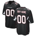 Men's Arizona Cardinals Black Custom Game Jersey