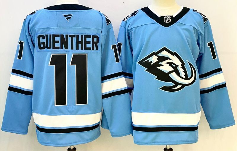 Men's Utah Mammoth Dylan Guenther Fanatics Blue Player Jersey