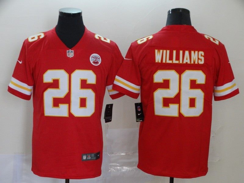 Men's Kansas City Chiefs Damian Williams Red Game Jersey