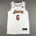 Men's Los Angeles Lakers LeBron James White 2022/23 Swingman Jersey - Association Edition