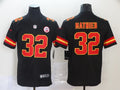 Men's Kansas City Chiefs Tyrann Mathieu Black Game Jersey