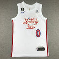 Men's Philadelphia 76ers Tyrese Maxey White 2022/23 Swingman Jersey - City Edition