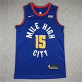 Men's Denver Nuggets Nikola Jokic NBA Player Jersey - Retro Blue
