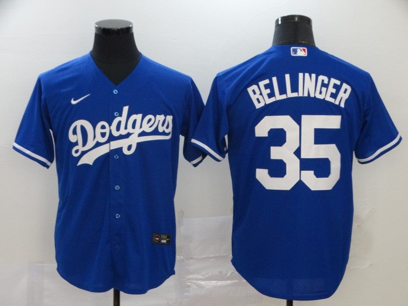 Men's Los Angeles Dodgers Cody Bellinger Blue Replica Baseball Jersey