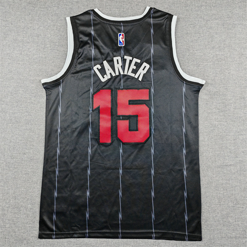 Men's Toronto Raptors Vince Carter Black 2025/26 Swingman Jersey - City Edition