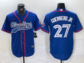 Men's Toronto Blue Jays Vladimir Guerrero Jr. Royal Player Jersey Joint Edition