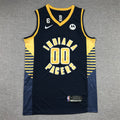 Men's Indiana Pacers Bennedict Mathurin Navy Fast Break Replica Jersey - Icon Edition