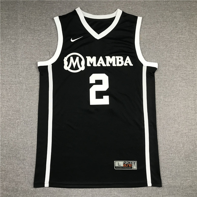 Men's Mamba Mambacitas Gigi Bryant Gianna Black Basketball Jersey