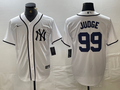 Men's New York Yankees Aaron Judge White Limited Game Jersey