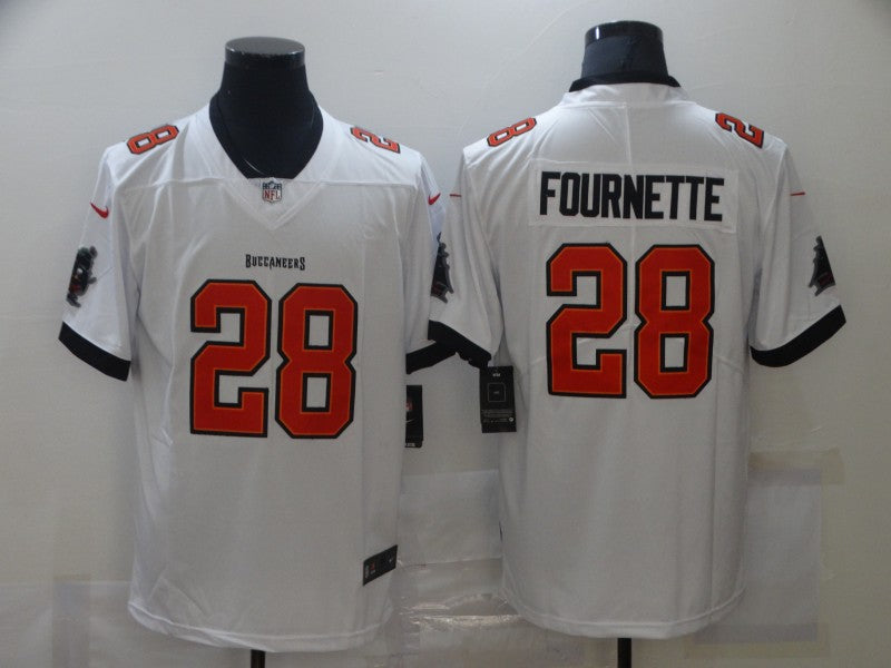 Men's Tampa Bay Buccaneers Leonard Fournette White Game Jersey