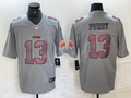 Men's San Francisco 49ers Brock Purdy Gray Atmosphere Fashion Game Jersey