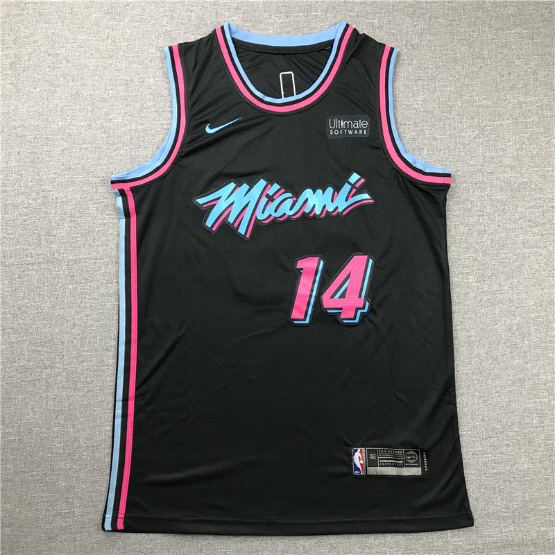 Men's Miami Heat Tyler Herro Black 2020/21 Swingman Jersey
