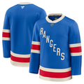 Men's New York Rangers Fanatics Blue Centennial Premium Blank Jersey