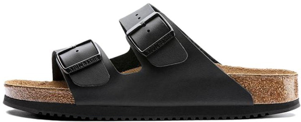 Birkenstock Arizona PROF Birko-Flor 1018223 Narrow Fit Black Sandals