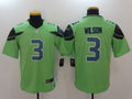 Men's Seattle Seahawks Russell Wilson Green Game Jersey