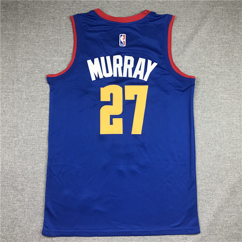 Men's Denver Nuggets Jamal Murray Blue 2020/21 Swingman Player Jersey