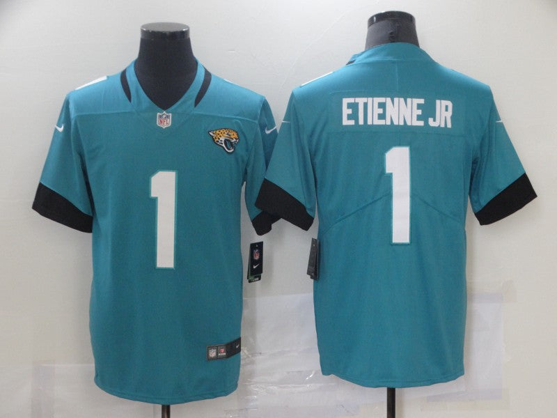 Men's Jacksonville Jaguars Travis Etienne Jr. Teal Game Jersey