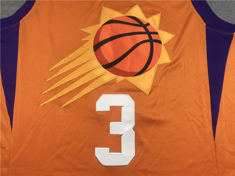 Men's Phoenix Suns Chris Paul Orange Fast Break Team Replica Jersey
