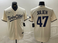 Men's Minnesota Twins Edouard Julien Cream Limited Player Jersey