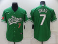 Men's Los Angeles Dodgers Julio Urias Green Stitched Jersey