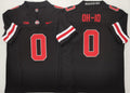 Men's Ohio State Buckeyes OH-10 Black Player Game Jersey