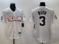 Men's New York Yankees Babe Ruth White Limited Player Jersey