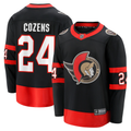 Men's Ottawa Senators Dylan Cozens Fanatics Black Home Breakaway Jersey