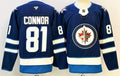 Men's Winnipeg Jets Kyle Connor Fanatics Navy Player Game Jersey