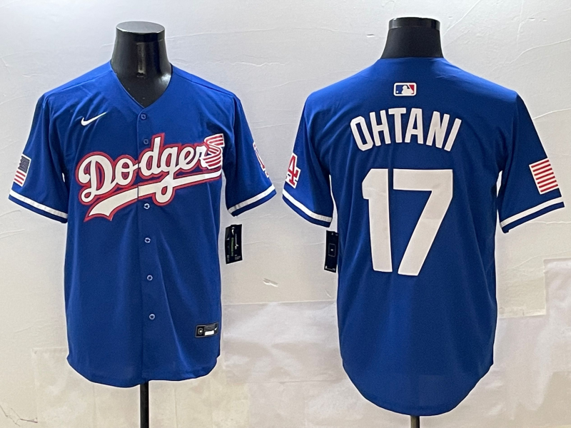 Men's Los Angeles Dodgers Shohei Ohtani Royal Team Game Jersey