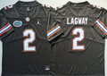 Men's Florida Gators DJ Lagway Black Player Jersey