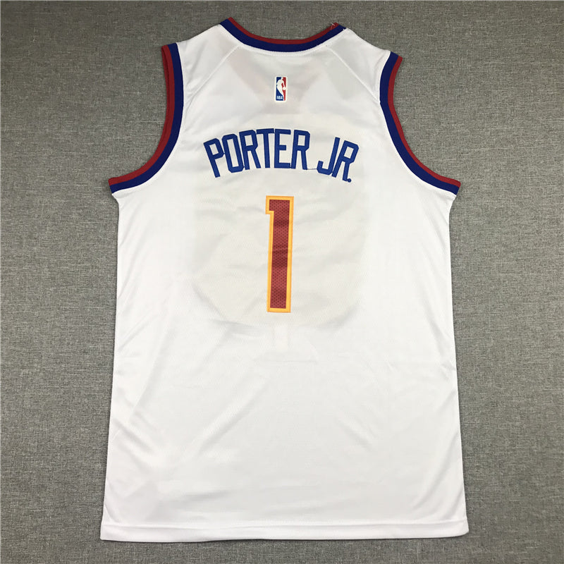 Men's Denver Nuggets Michael Porter Jr. White 2023 Swingman Player Jersey