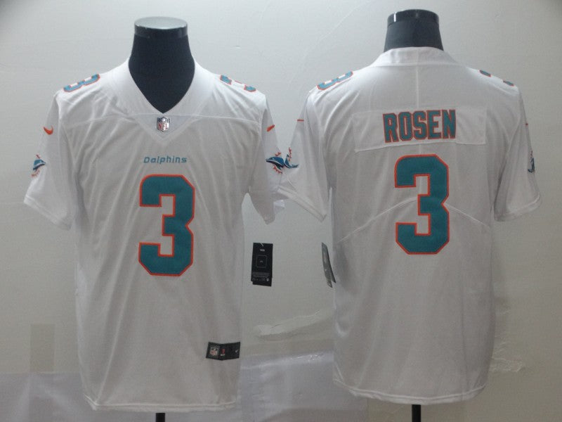 Men's Miami Dolphins Josh Rosen White Game Jersey