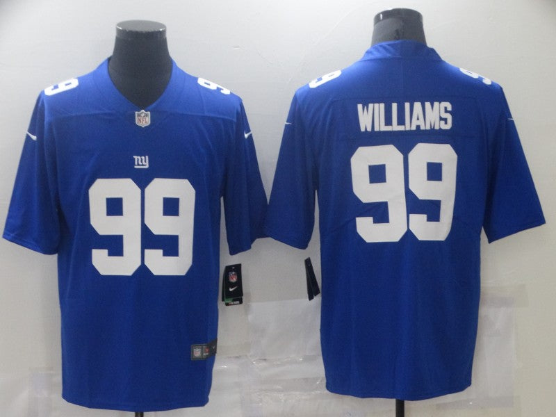 Men's New York Giants Leonard Williams Blue Game Jersey