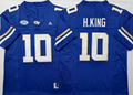 Men's Georgia Tech Football Haynes King Blue Player Jersey