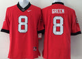 Men's Georgia Bulldogs A.J. Green Red Player Game Jersey