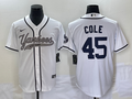 Men's New York Yankees Gerrit Cole White Player Jersey Joint Edition