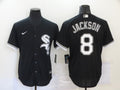 Men's Chicago White Sox Bo Jackson Black Replica Baseball Jersey