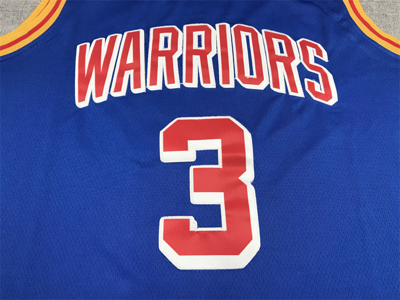 Men's Golden State Warriors Jordan Poole Blue Classic Player Jersey