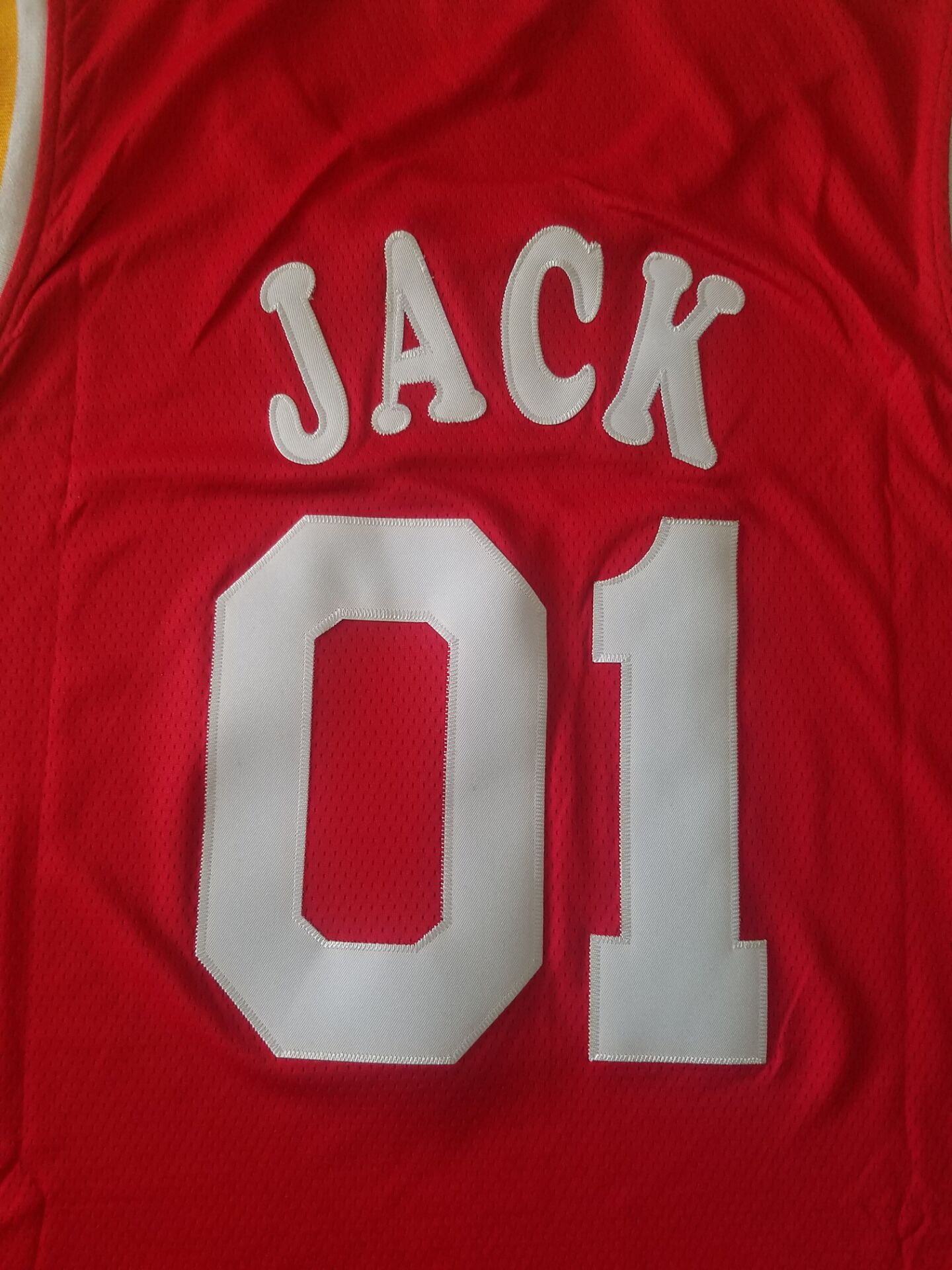 Men's Houston Rockets NBA Red Classics Jersey - Joint Edition