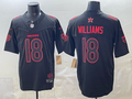 Men's Chicago Bears Caleb Williams Black Game Player Jersey