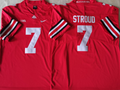 Men's Ohio State Buckeyes C.J. Stroud Scarlet Player Game Jersey