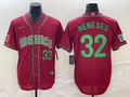 Men's 2023 World Baseball Classic Joey Meneses Mexico Red Jersey