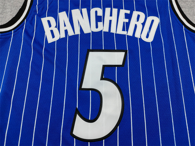 Men's Orlando Magic Paolo Banchero Blue Swingman Player Jersey - Icon Edition